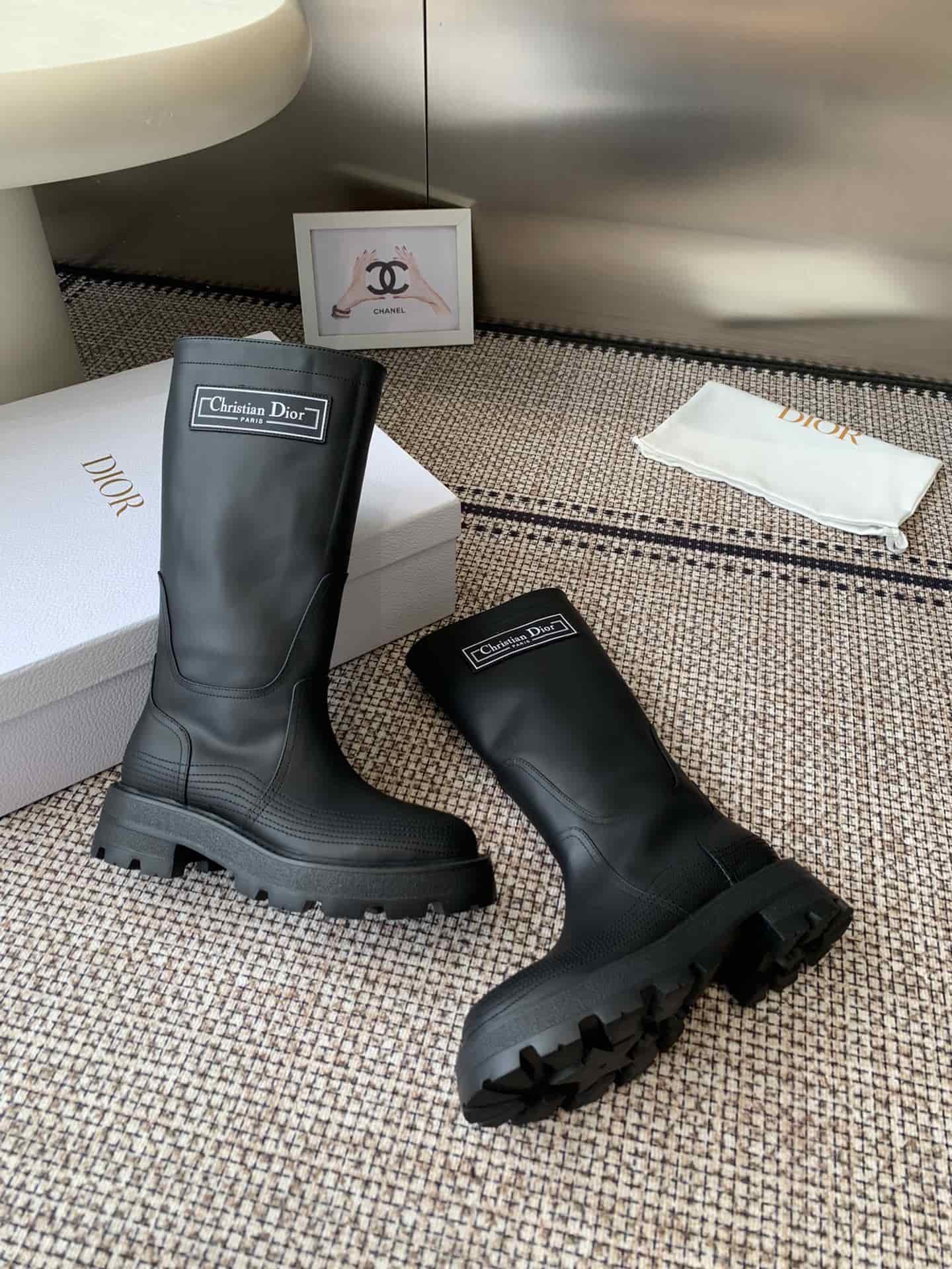 Dior D-Scots Boots Women
