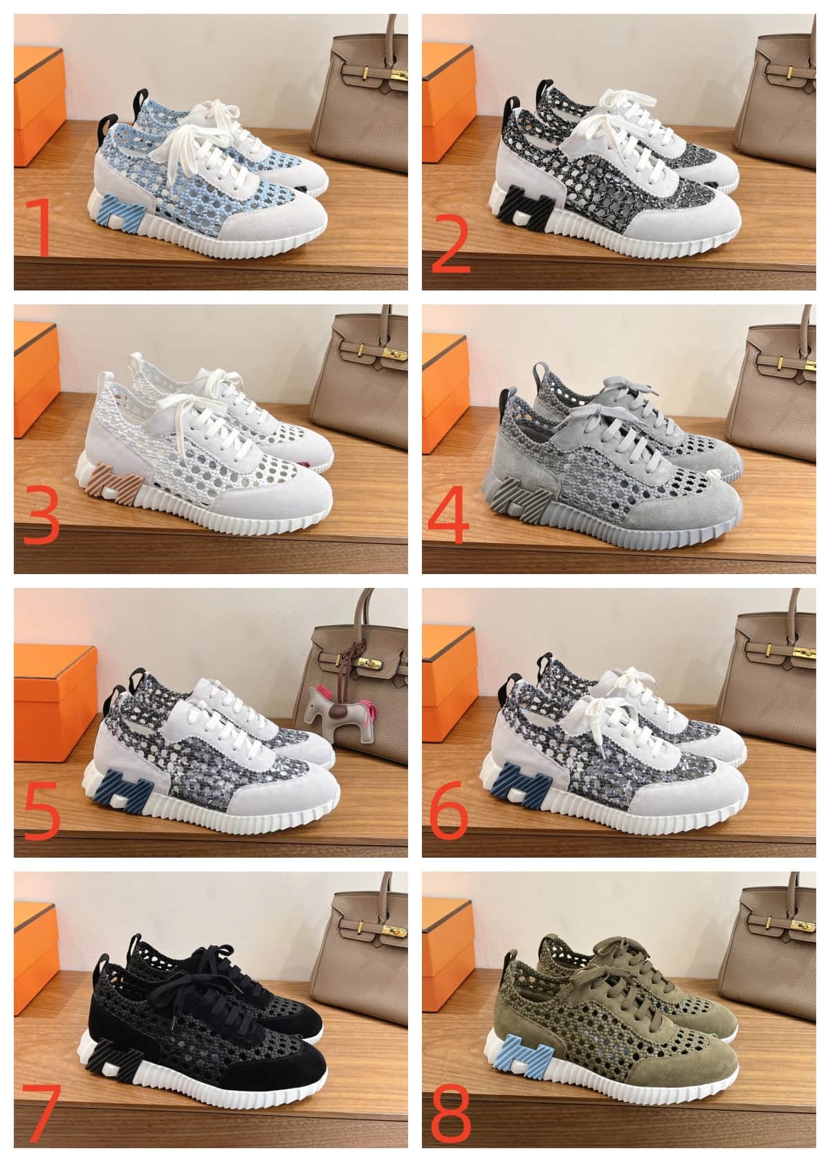 Hermes Bouncing sneaker Shoes Men Women