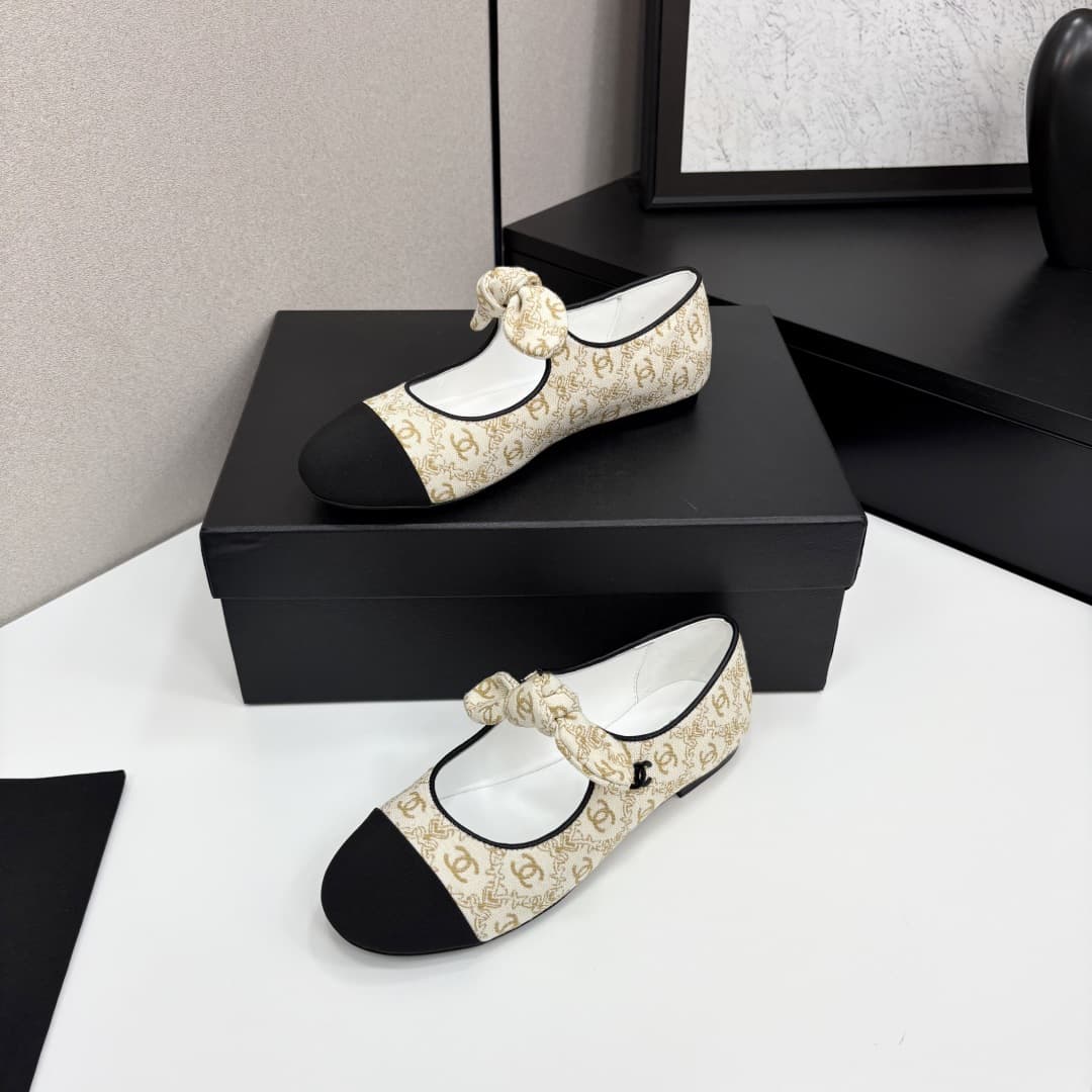 Chanel Ballet Flats Shoes Women