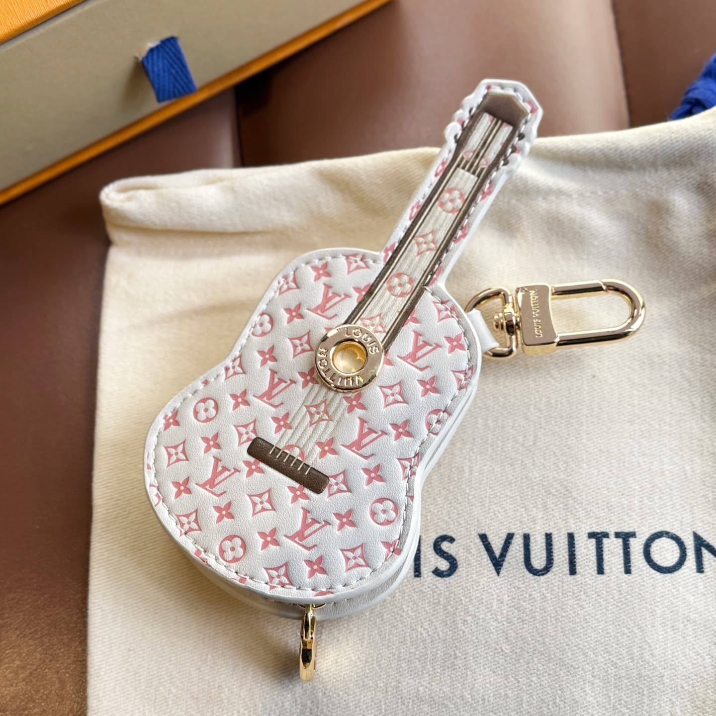 LV Guitar Pouch Bag Charm M02032