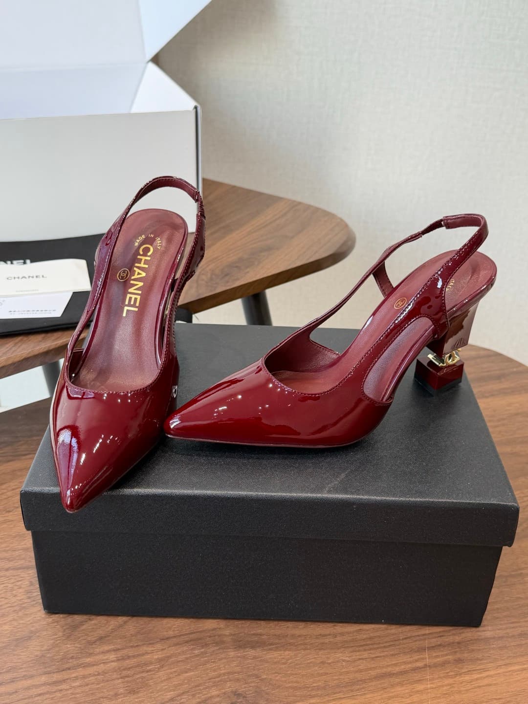 Chanel Slingback Pump Shoes Women
