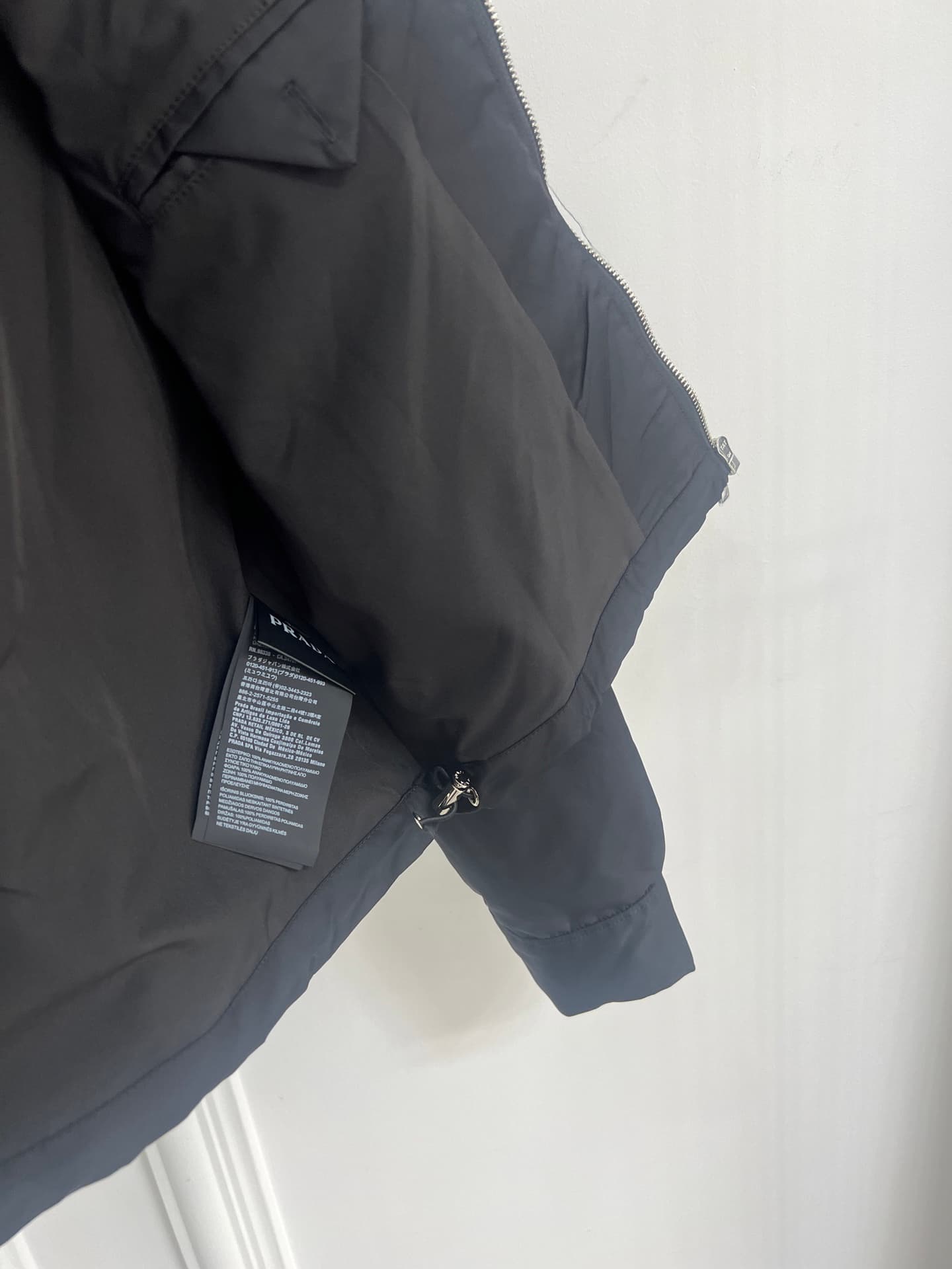 Prada Black Re-Nylon Blouson Jacket