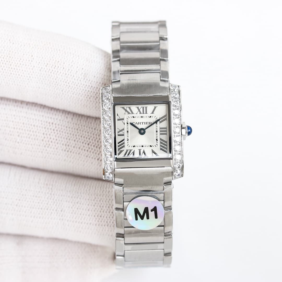 Cartier Tank Française Steel Watches TOP