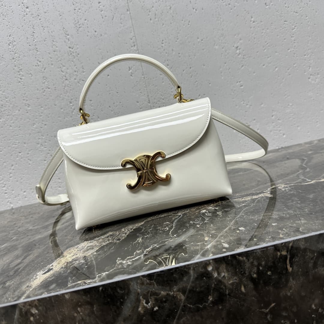 Celine TEEN NINO BAG in PATENT CALFSKIN High