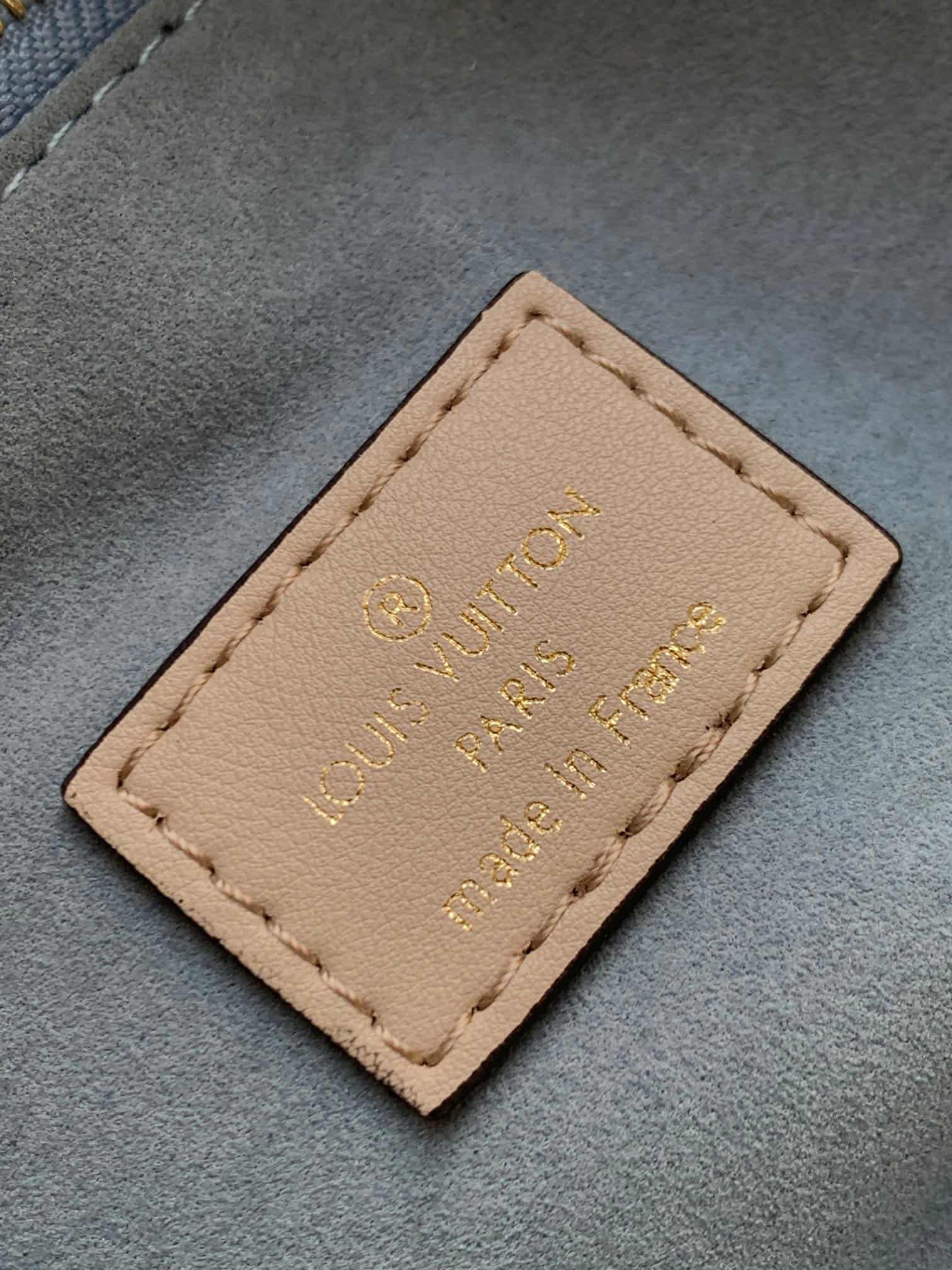 Louis Vuitton On My Side PM Greige Monogram coated canvas and calf leather M57729 High