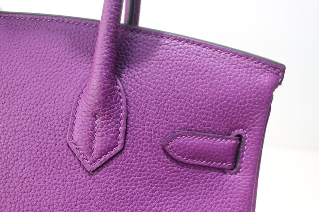 Hermes Birkin 25/30/35cm Bag Togo Leather In Anemone WAX High