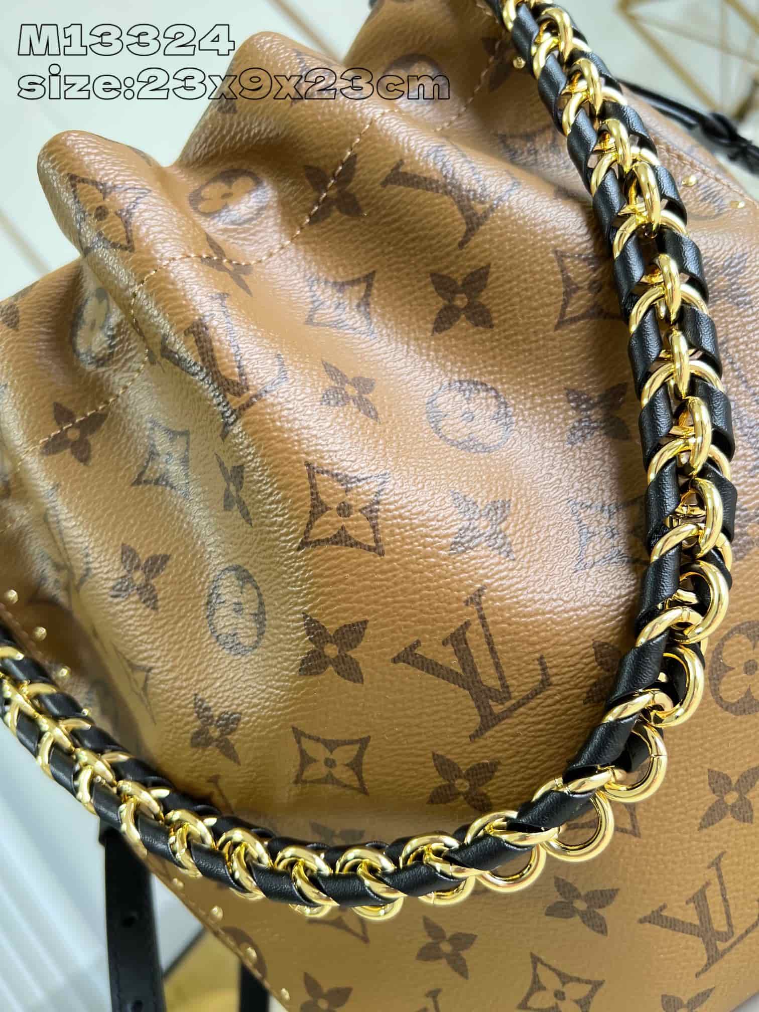 Louis Vuitton Noé Trunk PM Monogram Reverse Canvas M13324 High
