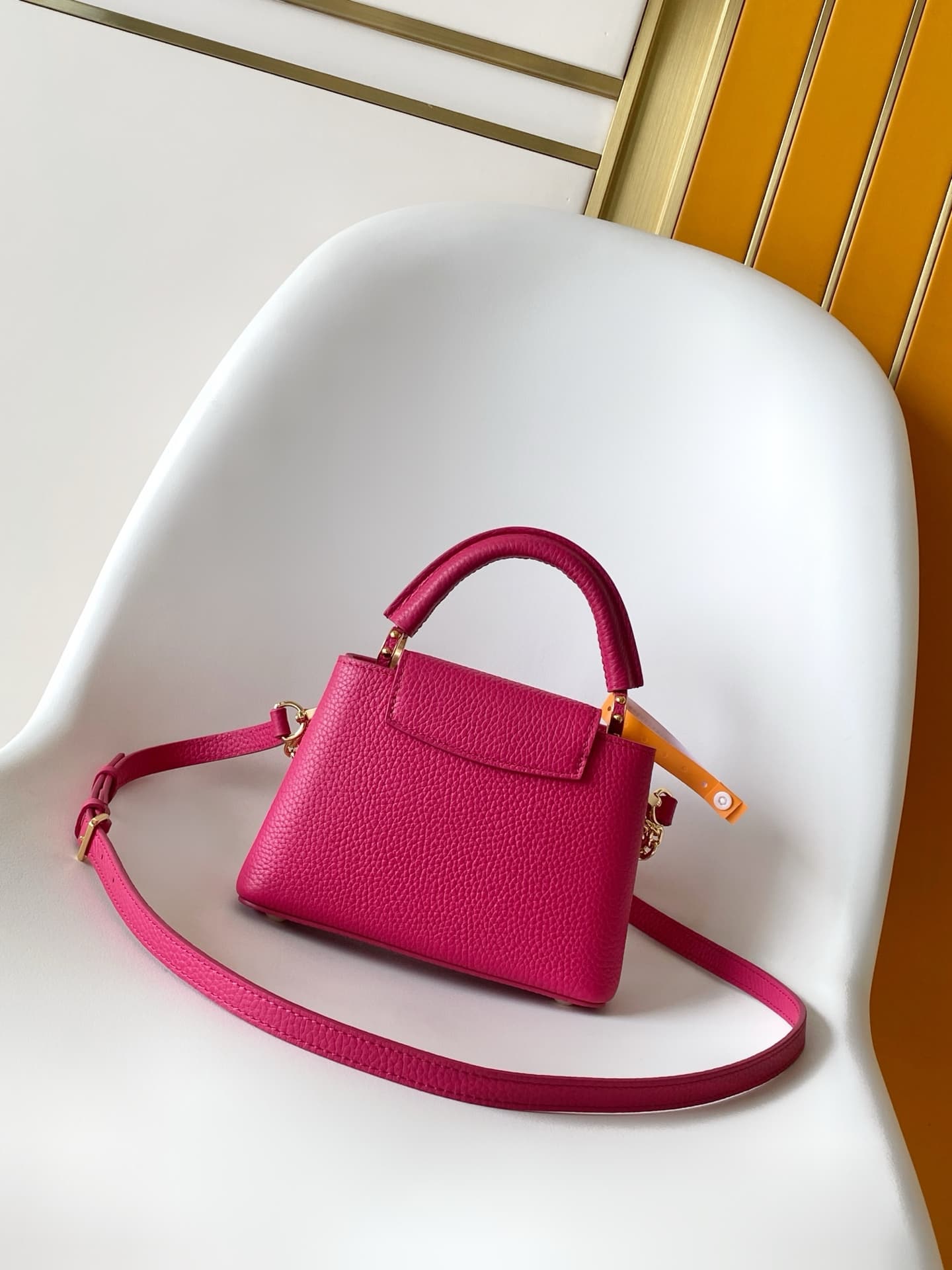 Louis Vuitton Capucines Mini Rose Fuchsia Taurillon leather M29952 TOP