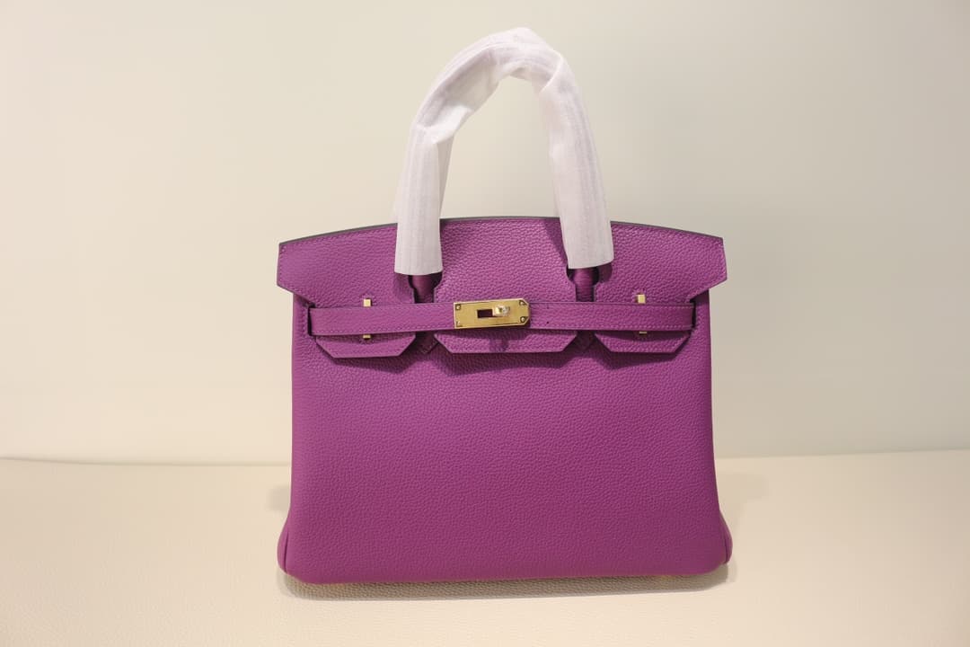 Hermes Birkin 25/30/35cm Bag Togo Leather In Anemone WAX High