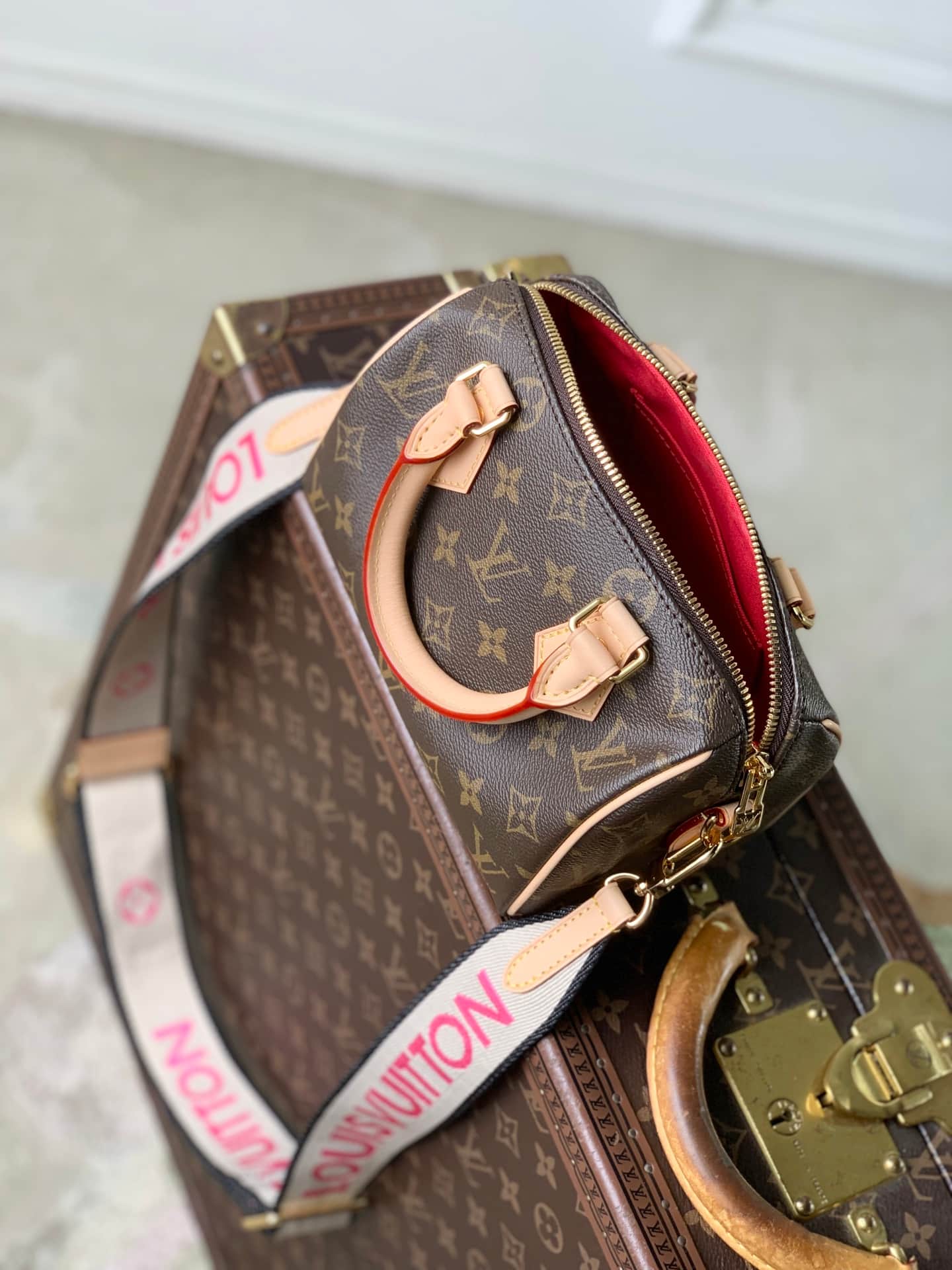 Louis Vuitton Speedy Bandoulière 20 Monogram coated canvas M13039 High
