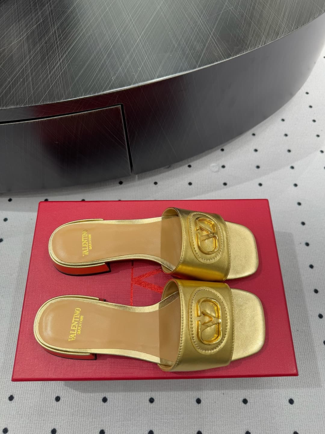 Valentino Vlogo Signature Slide Sandal Shoes Women