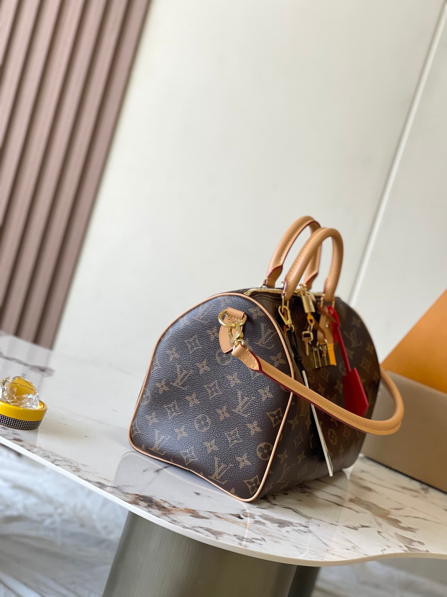 Louis Vuitton Speedy Soft 30 Crafty Monogram Coated Canvas M11945 TOP