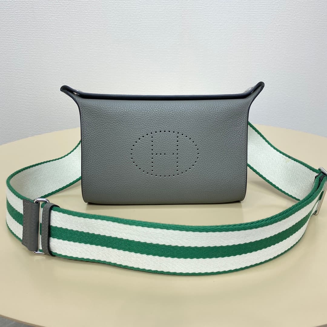 Hermès Videpoches Bag Togo Leather In Poussiere WAX High