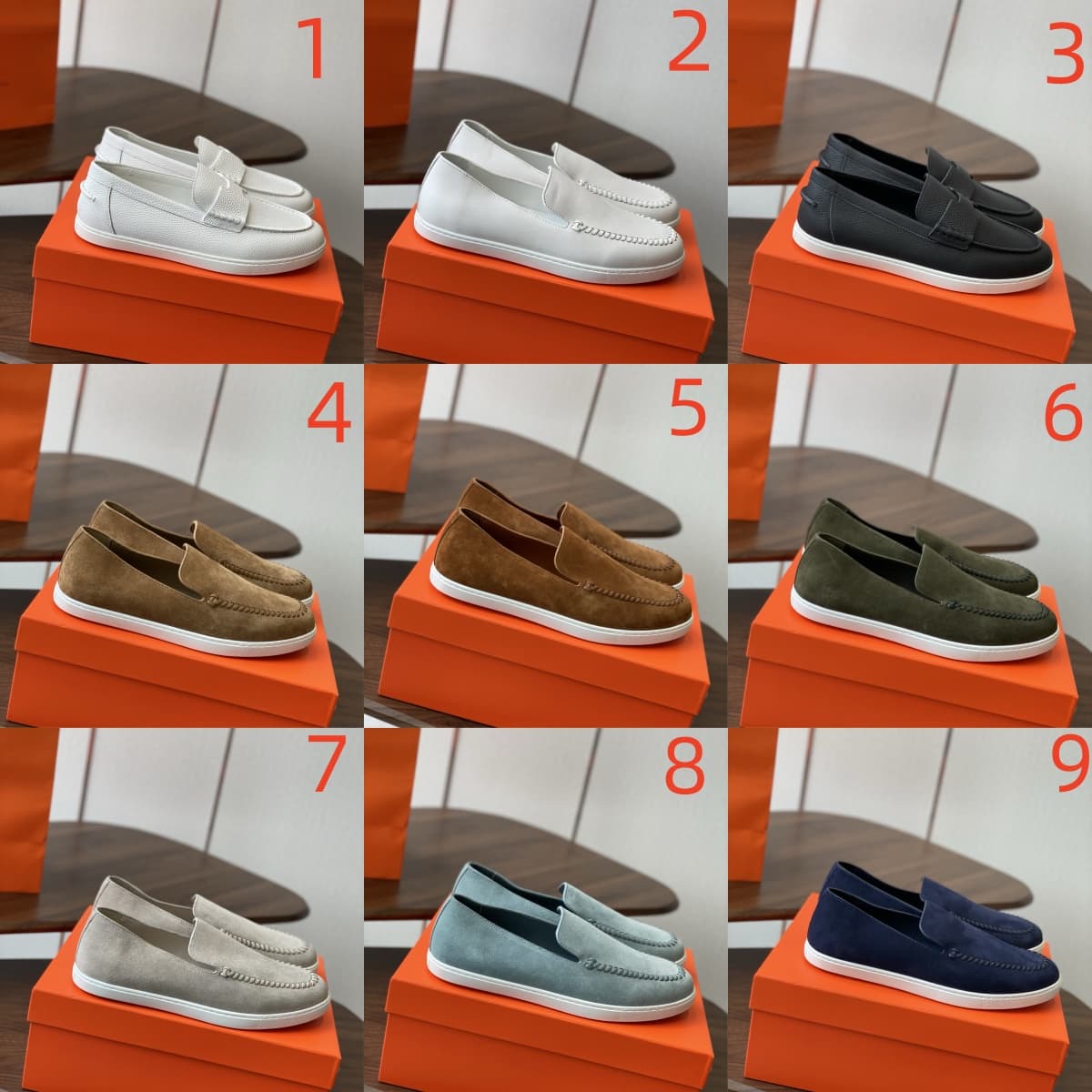 Hermes Loafer  shoes Men Women