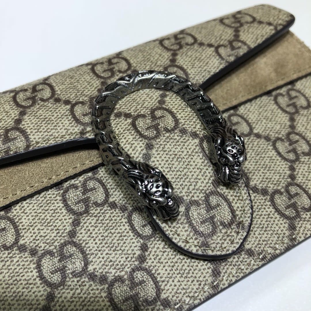 Dionysus GG Supreme super mini bag 476432 brown high