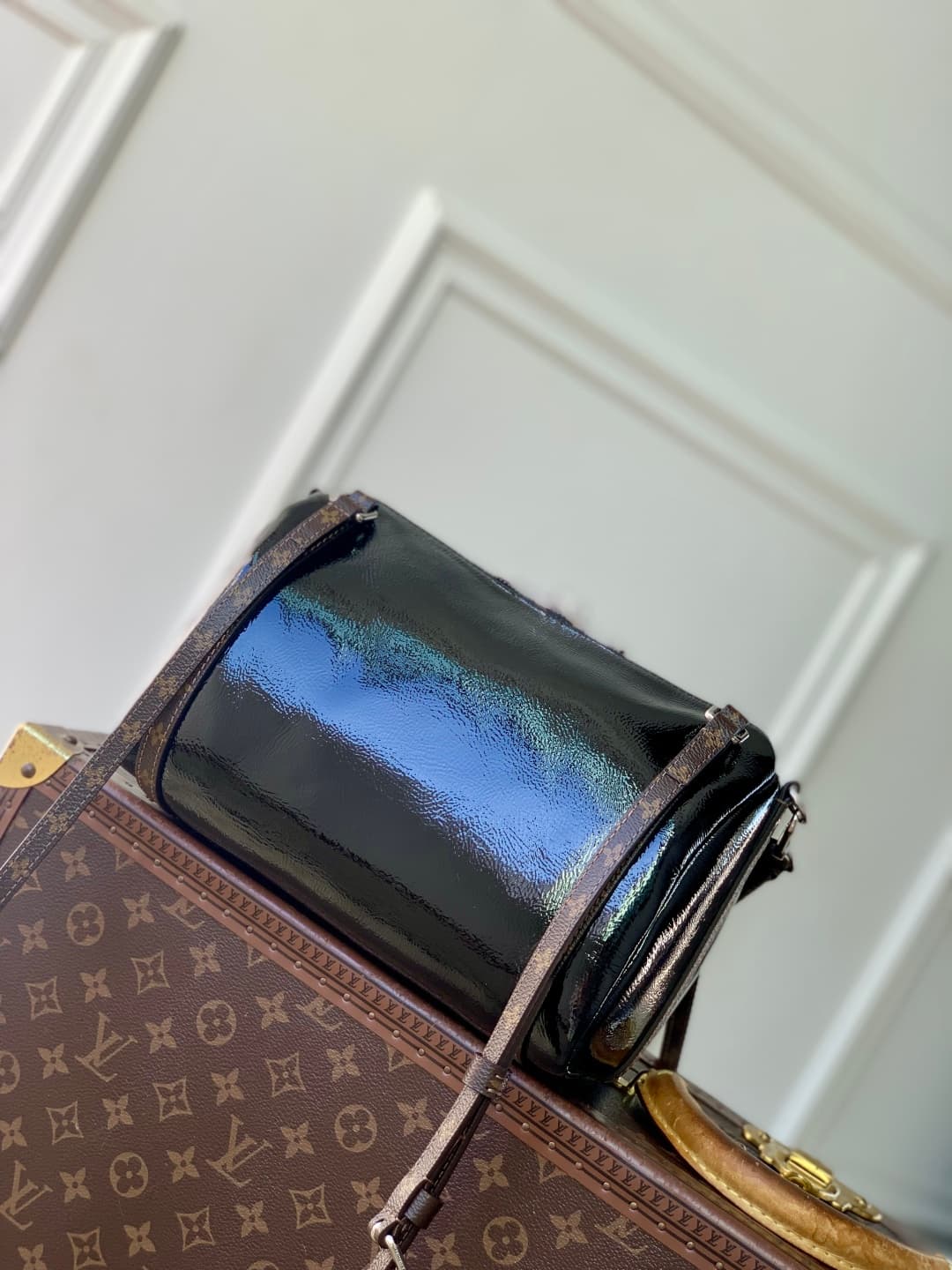 Louis Vuitton Express PM bag calfskin leather in black M27920 High