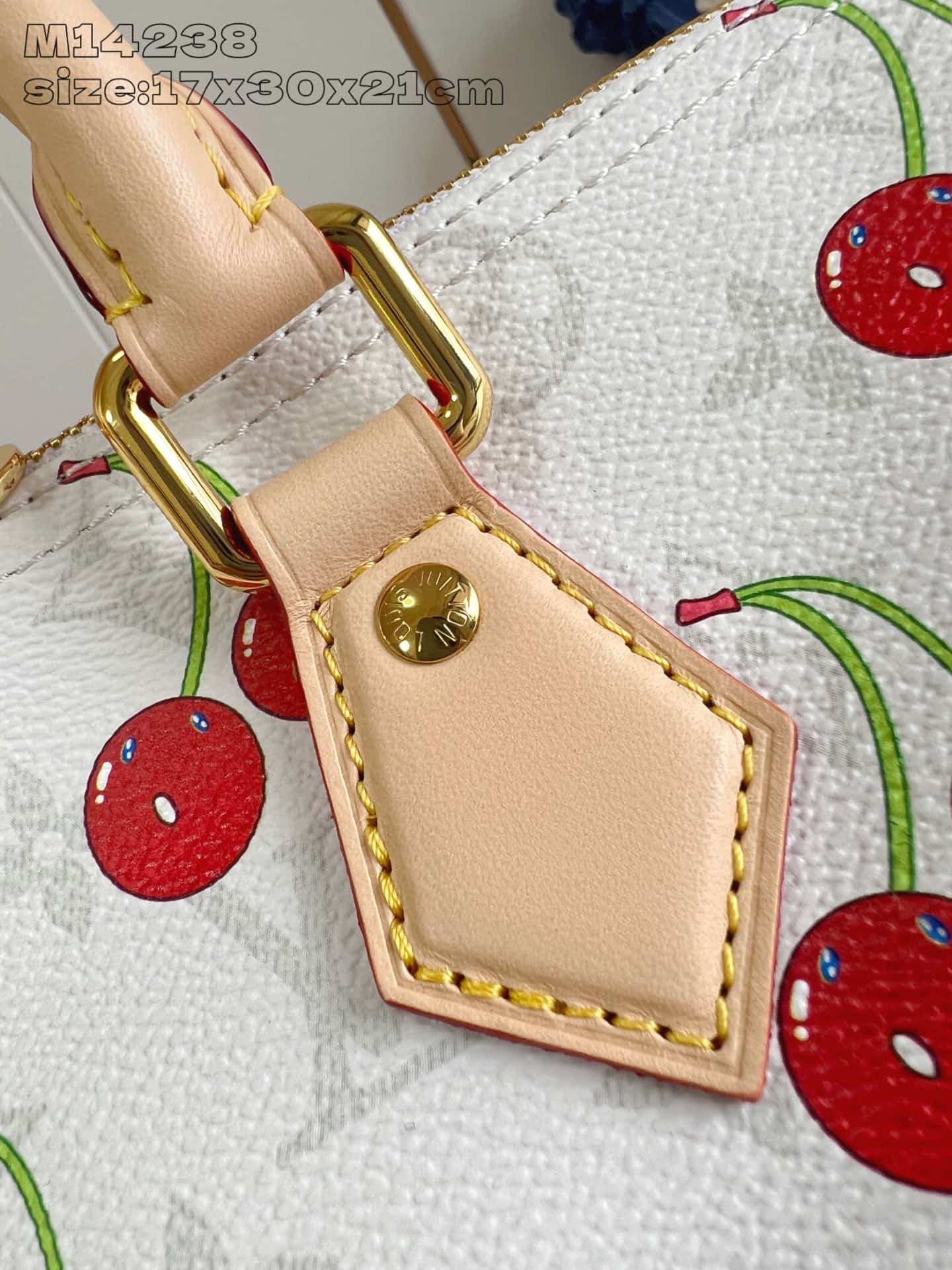 Louis Vuitton x Murakami Speedy Soft Bandoulière 30 Monogram cherry coated canvas M14238 High