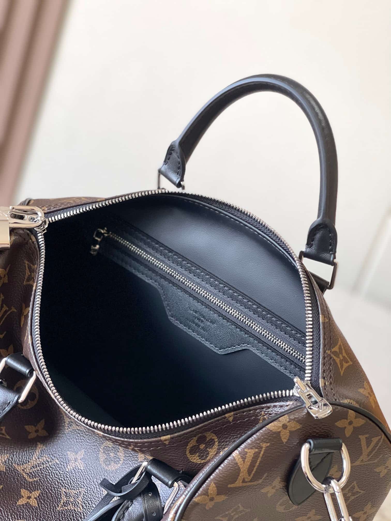 Louis Vuitton Speedy Soft 30 Dark Monogram Coated canvas Black M12243 TOP