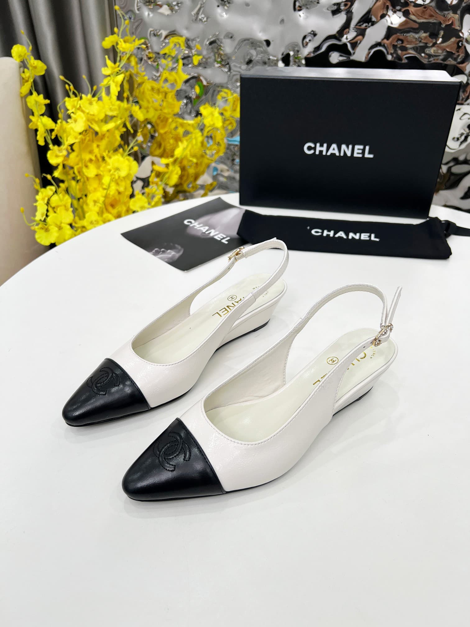 Chanel Slingback Shoes Women
