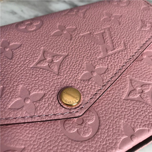 Louis Vuitton FÉLICIE POCHETTE Monogram Empreinte M64064 Pink High