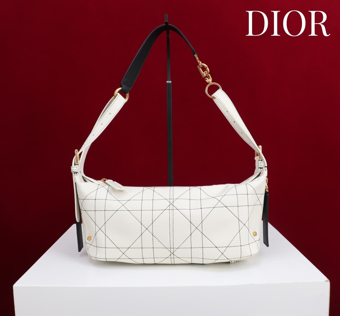Small D-Journey Bag in Smooth Calfskin High