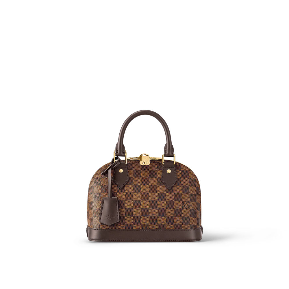 Louis Vuitton Alma BB Bag Damier Ebene N40606 Top