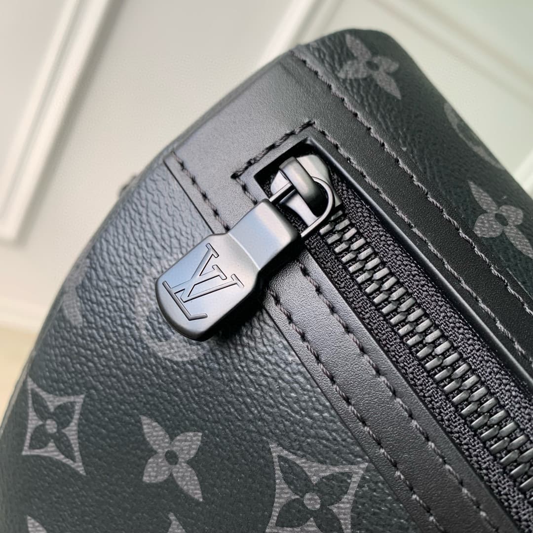 Louis Vuitton Messenger Voyager PM Monogram Eclipse coated canvas M12517 High