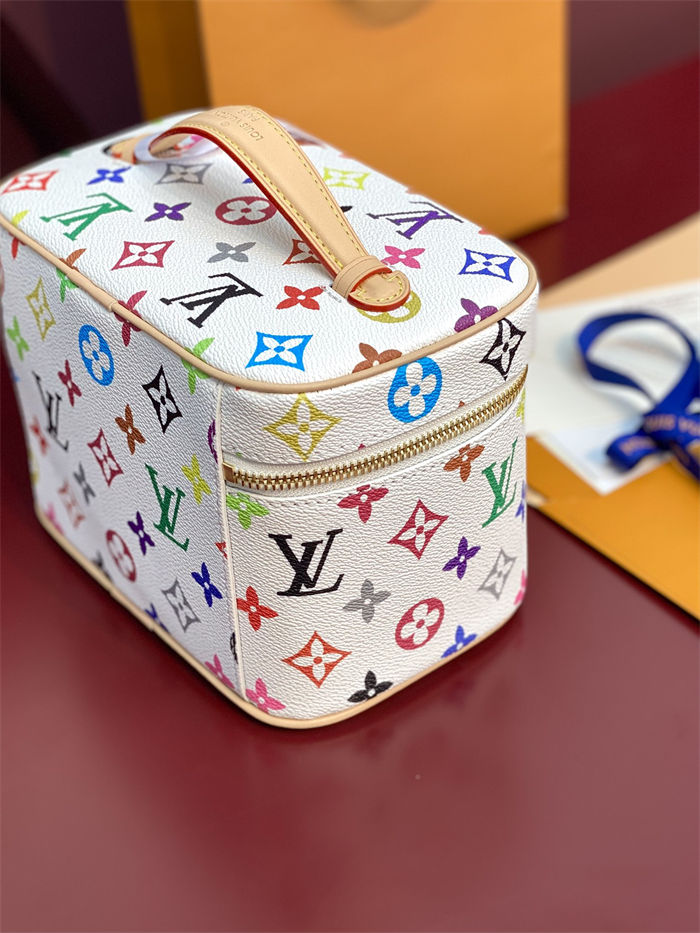 Louis Vuitton NICE MINI x Murakami M13747 White High