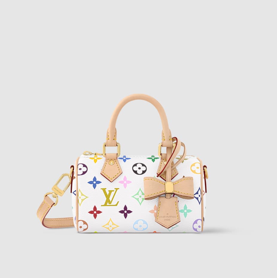 Louis Vuitton x Murakami NANO SPEEDY Monogram coated canvas M13 Top