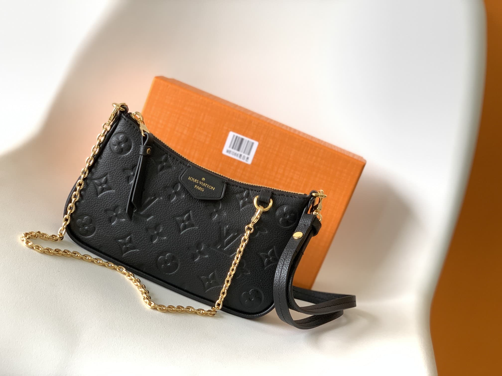 Louis Vuitton EASY POUCH ON STRAP Monogram Empreinte Leather M80349 High