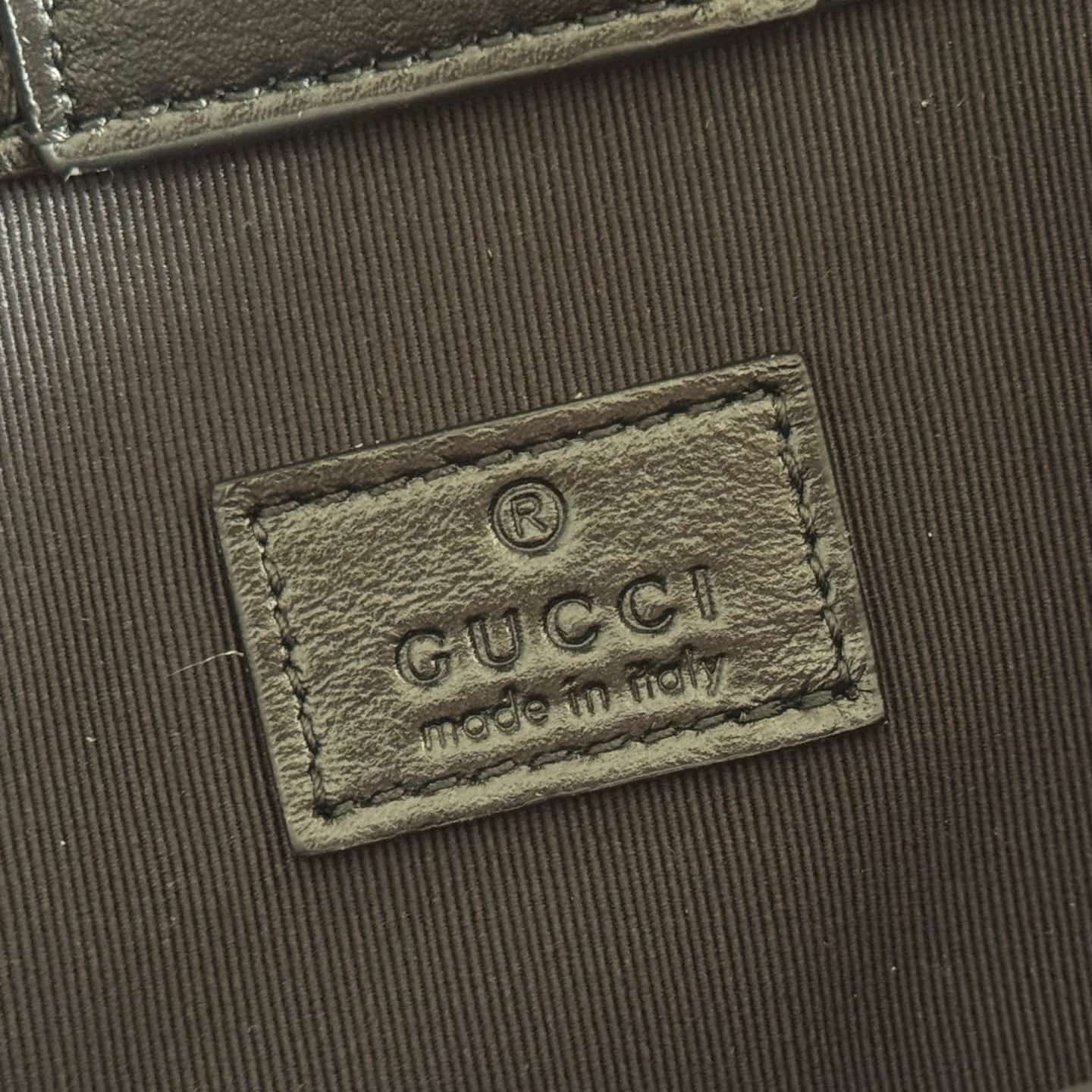 Gucci GG Marmont Small tote bag black leather ‎855391 High