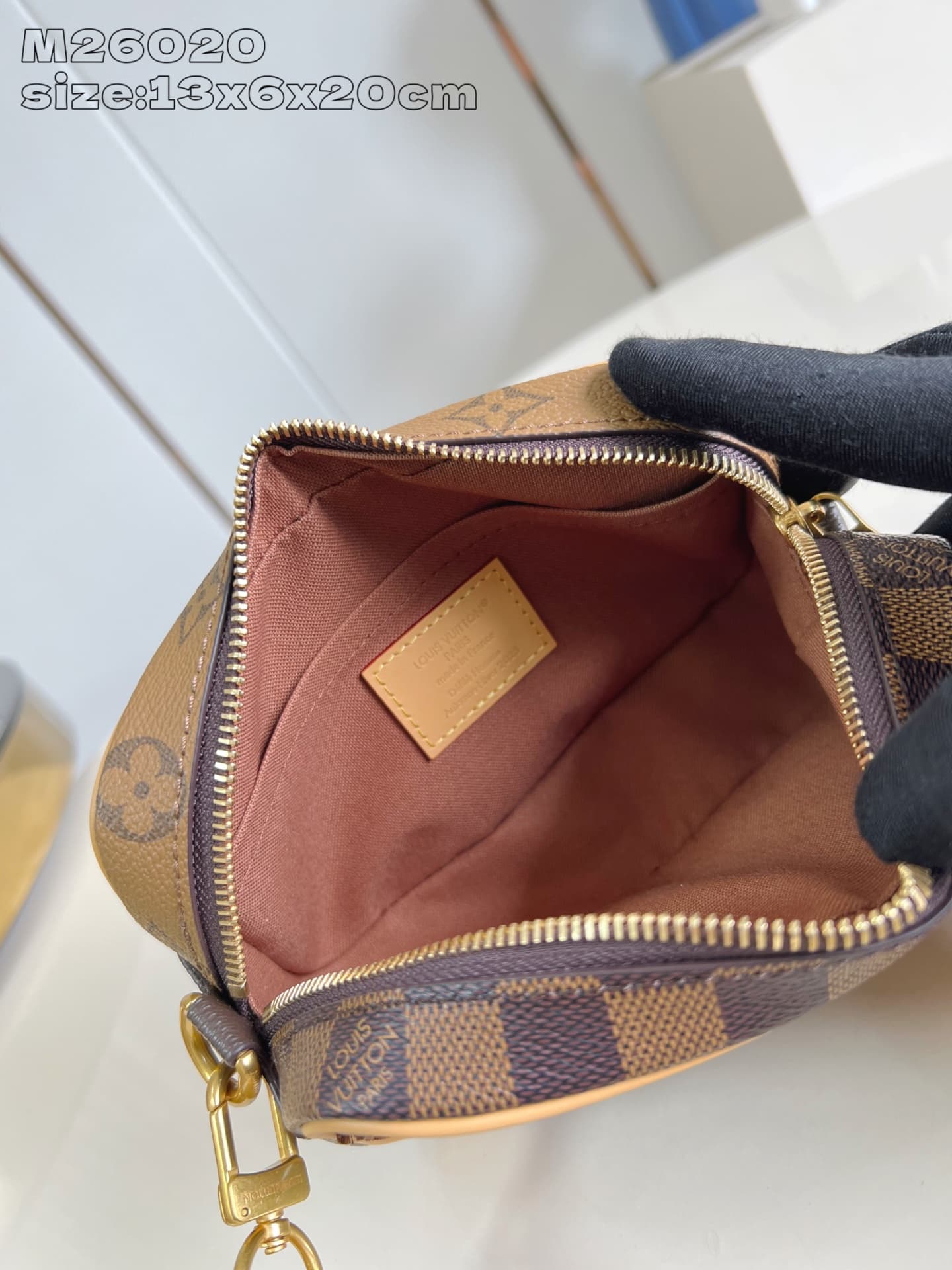 Louis Vuitton Trocadéro Wearable Wallet M26020 Brown High