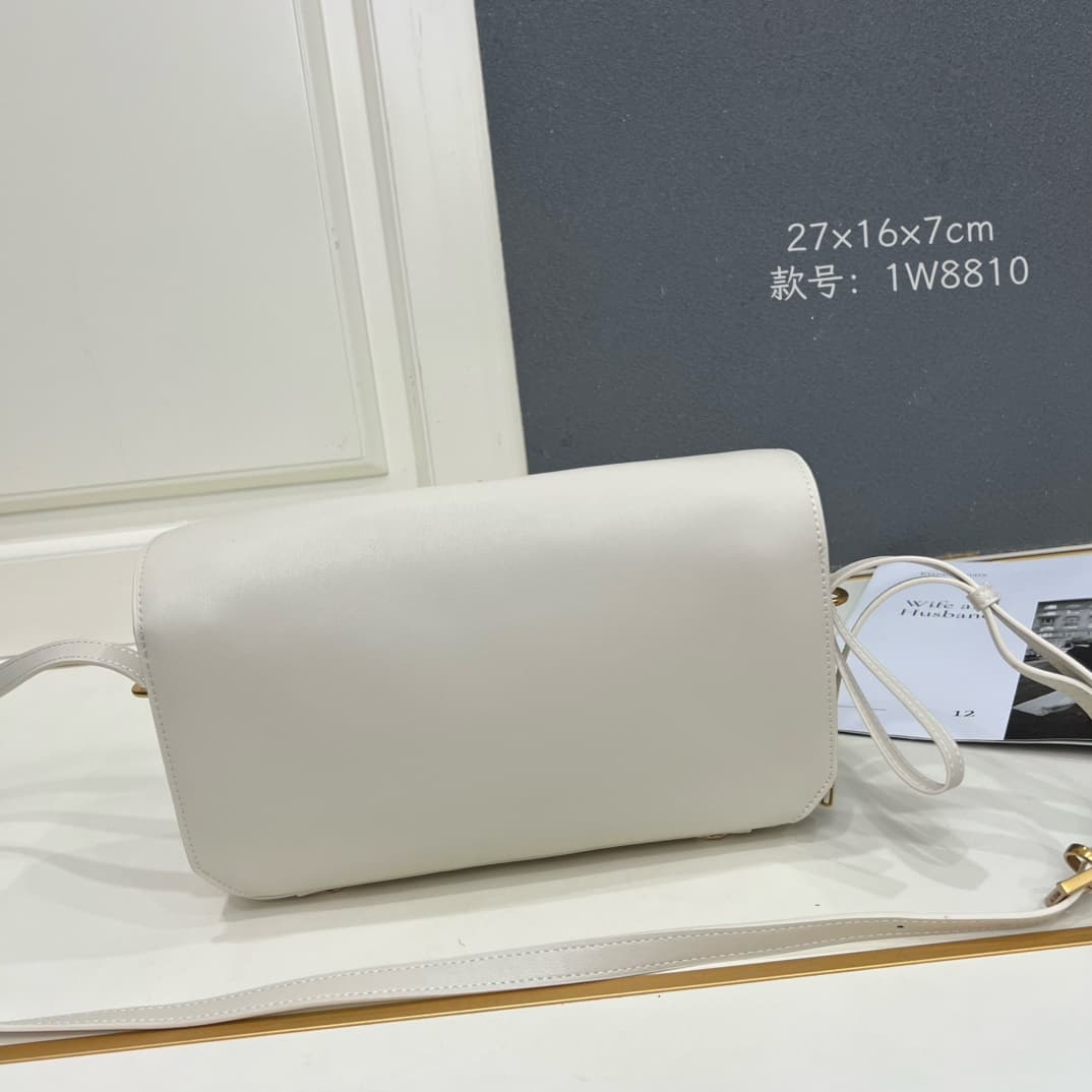 Balenciaga Shoulder Bag in White Mid