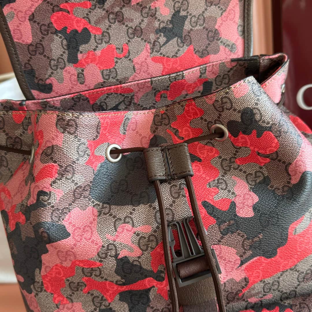 Gucci Pink GG Small Backpack 839109 High