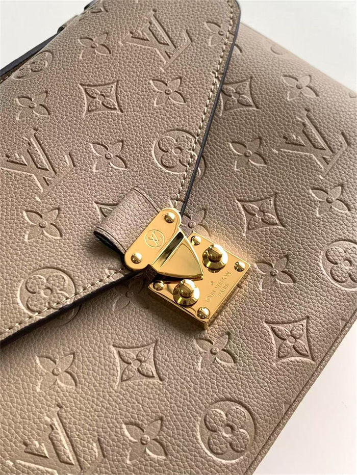 Louis Vuitton POCHETTE MÉTIS Bag Monogram Empreinte Turtledove M44881 High