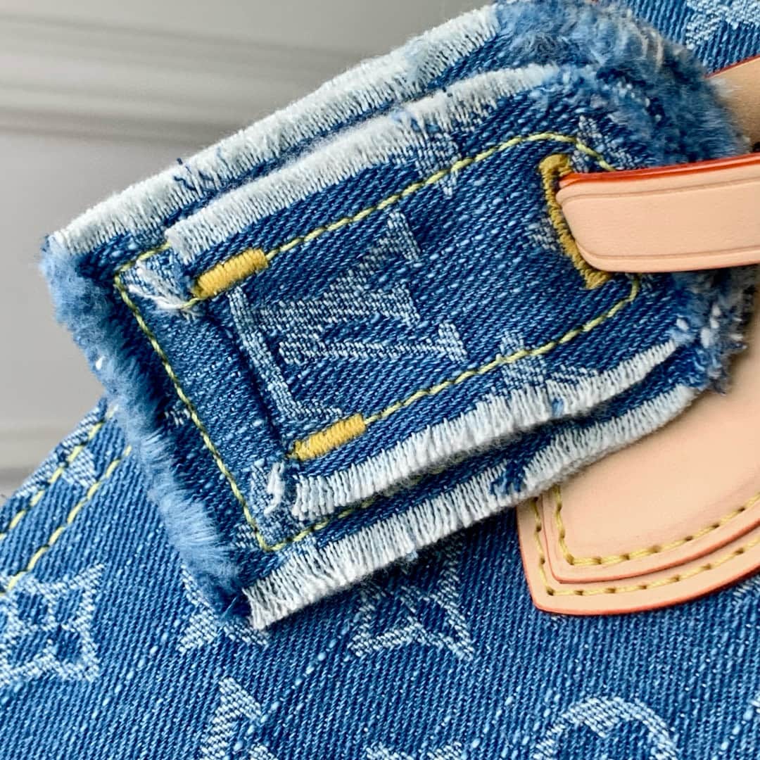 Louis Vuitton OnTheGo PM Denim Blue M14633 High