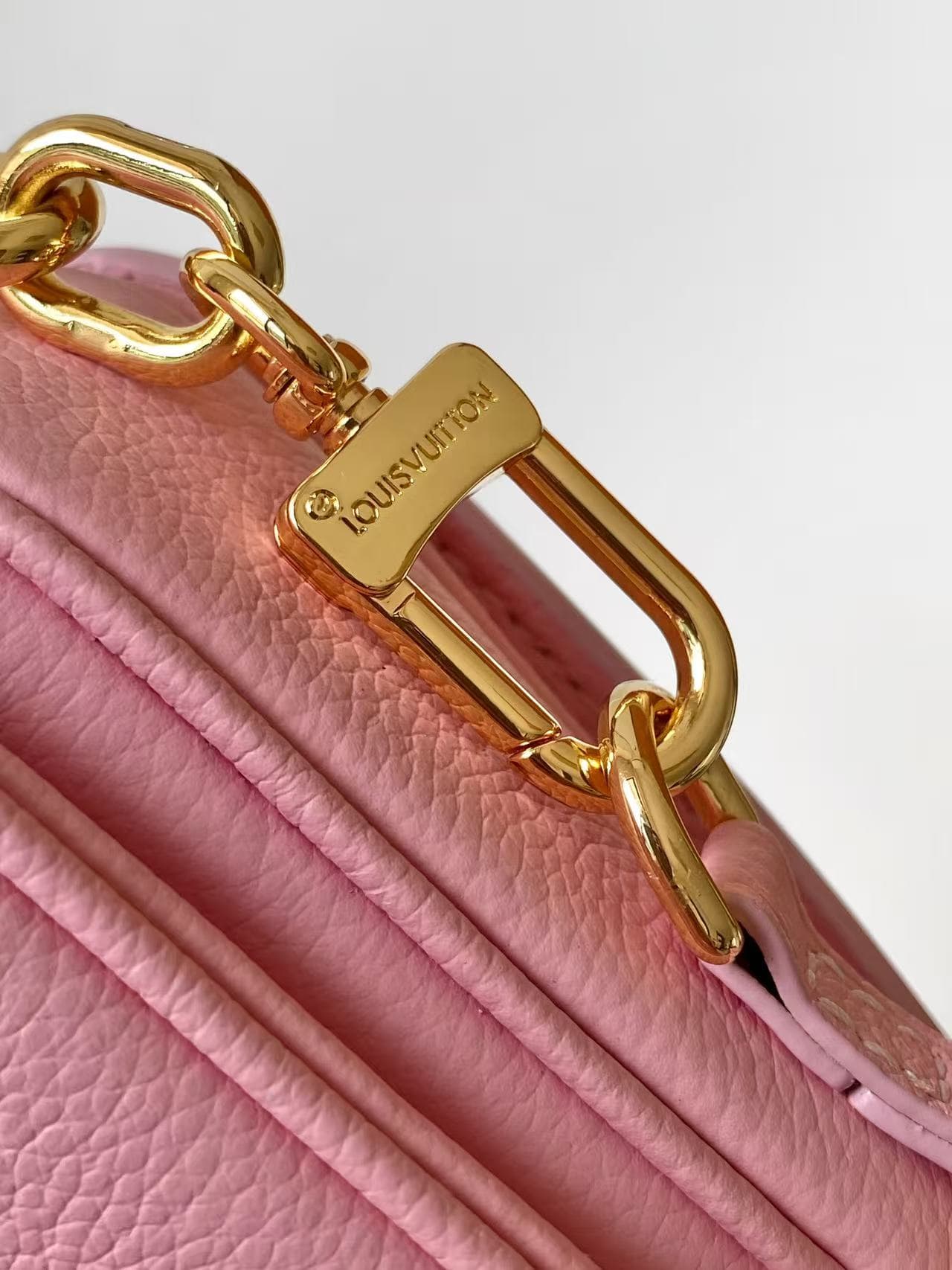 Louis Vuitton Pochette Métis East West Light Bliss Couture Monogram Empreinte Leather M29488 High