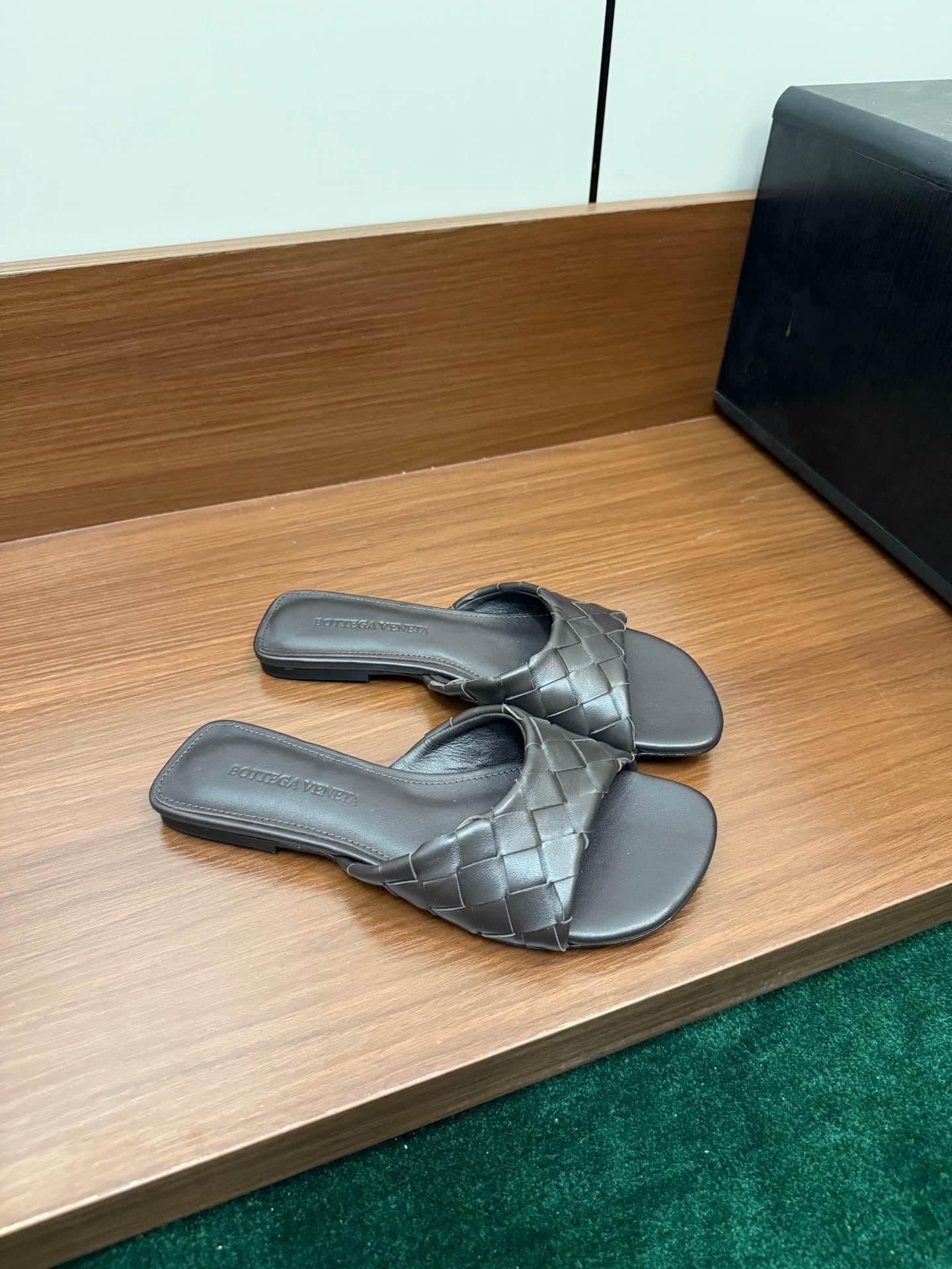 Bottega Veneta Livia Flat Mules Women
