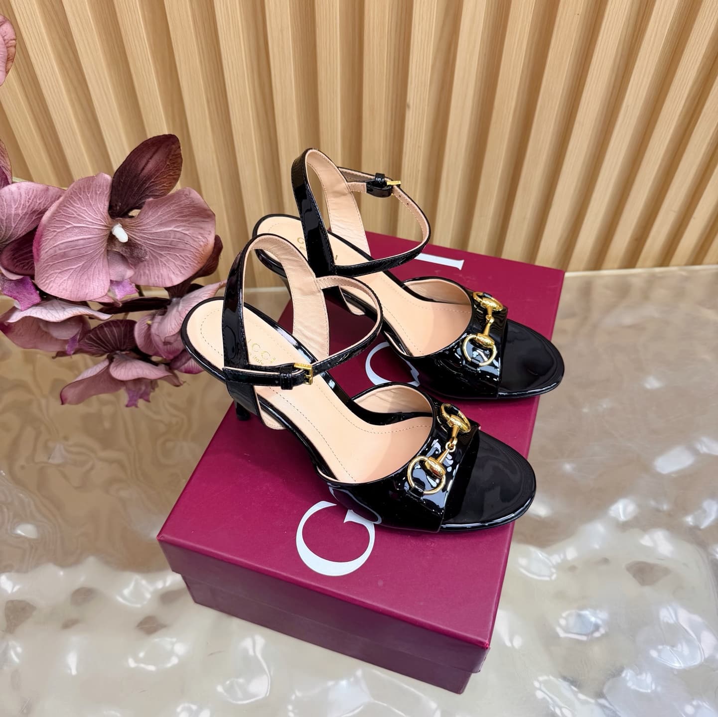 Gucci Lady Horsebit Platform Sandals Shoes Women