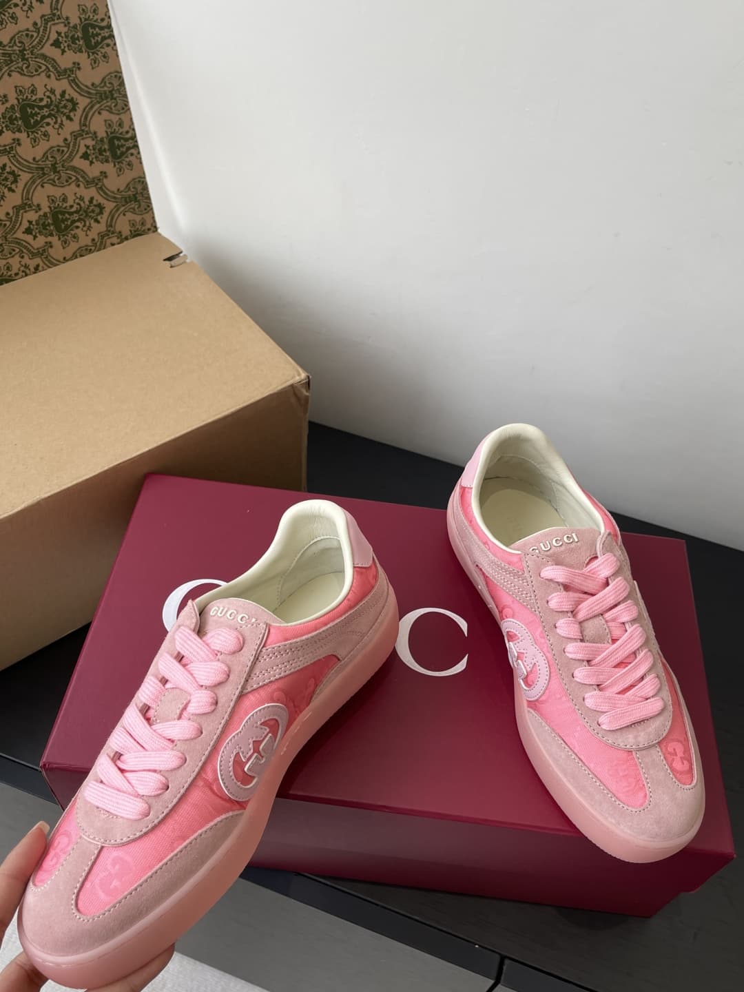 Gucci Sweet Suede G75 Sneaker Shoes Women