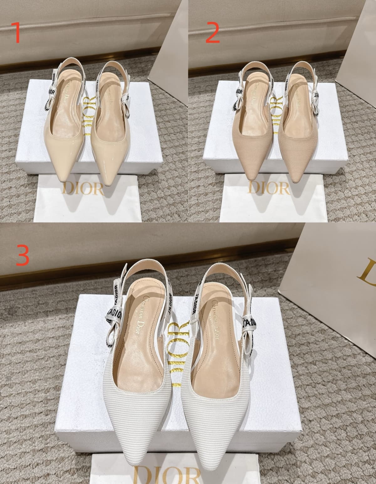 Dior Sandal shoes-Low Women