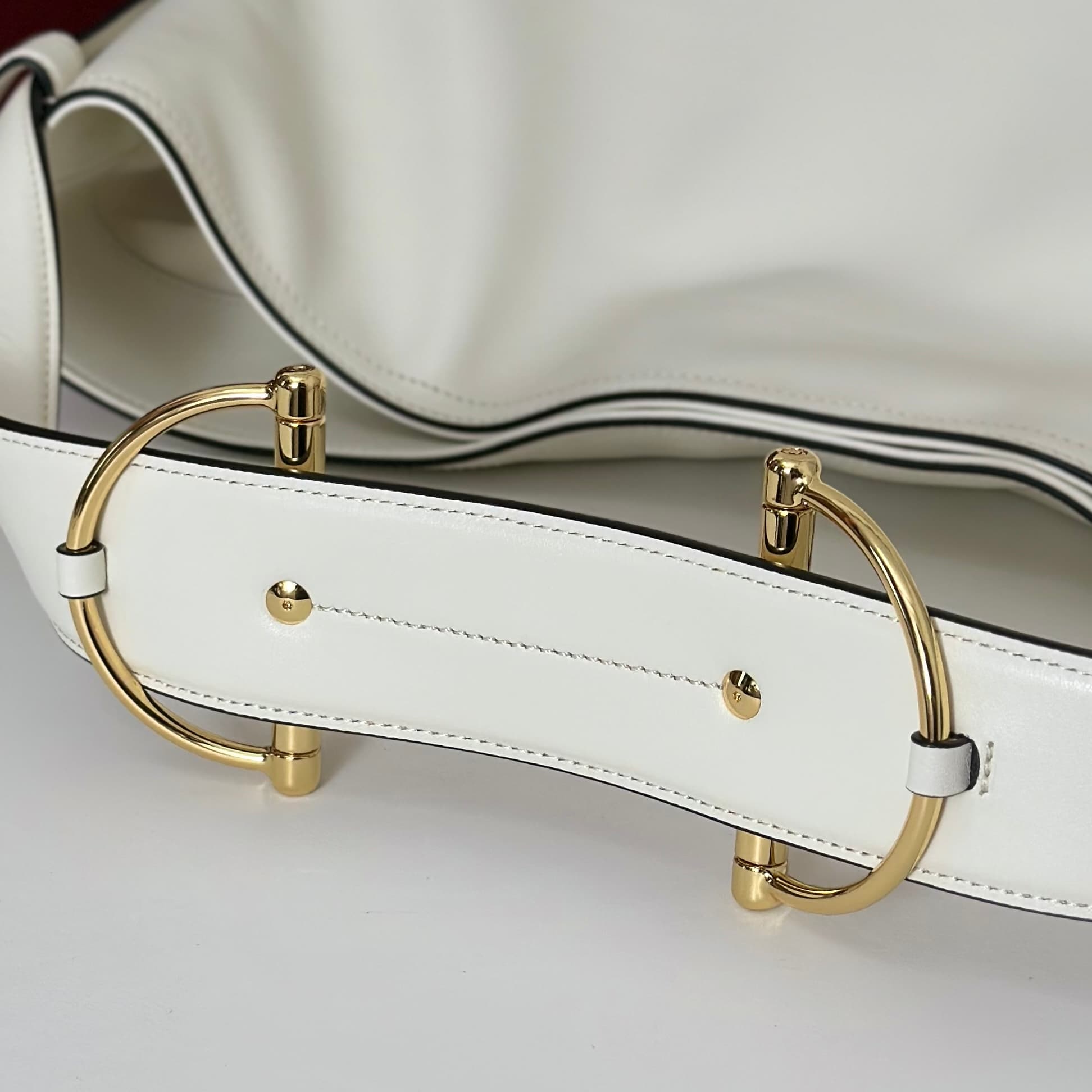 Gucci Beatrix large tote bag 850546 white leather High