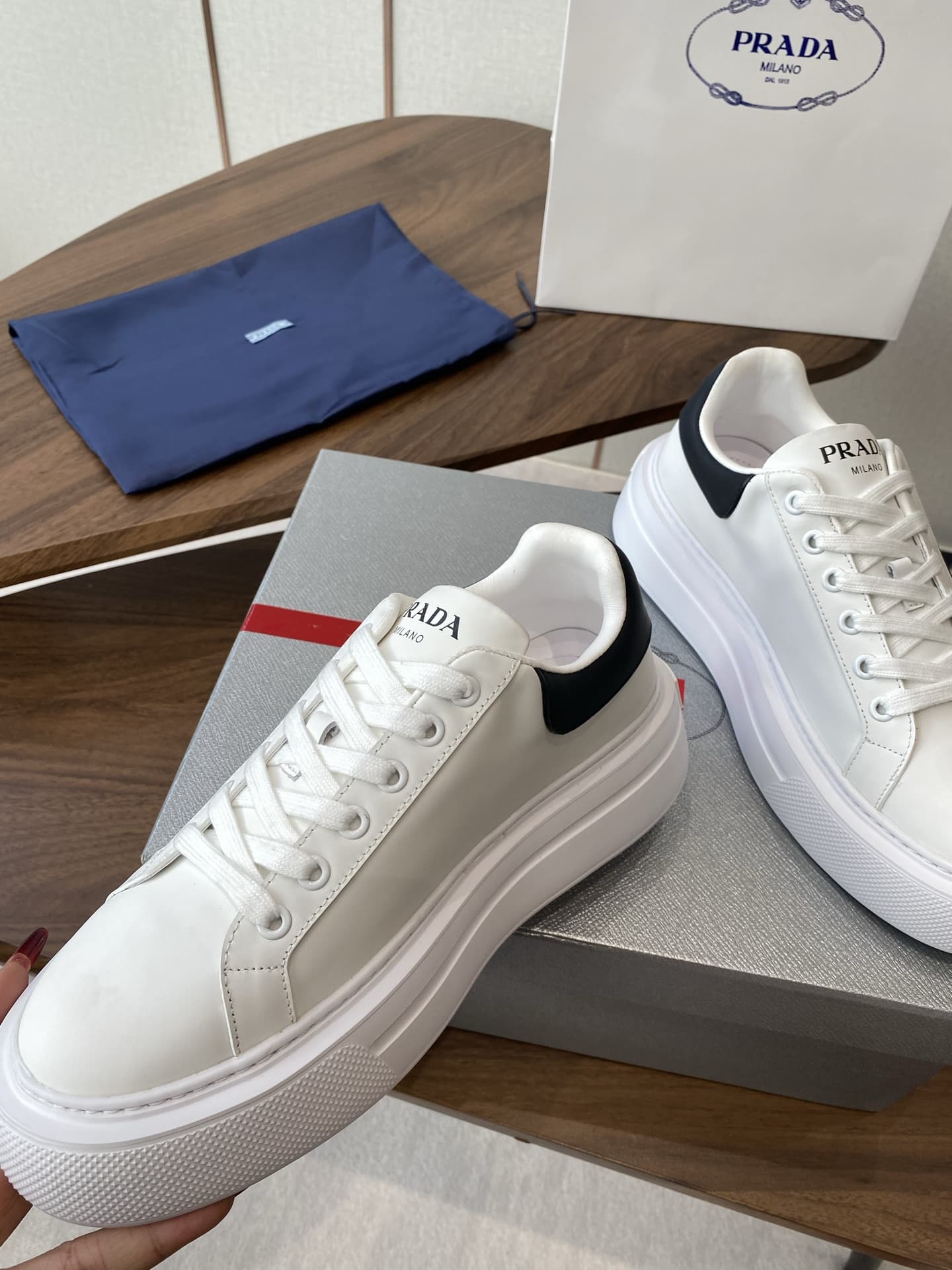 Prada Sneaker Shoes Men Women