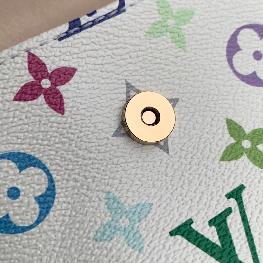 Louis Vuitton x Takashi Murakami Wallet On Chain Ivy monogram canvas M27492 High