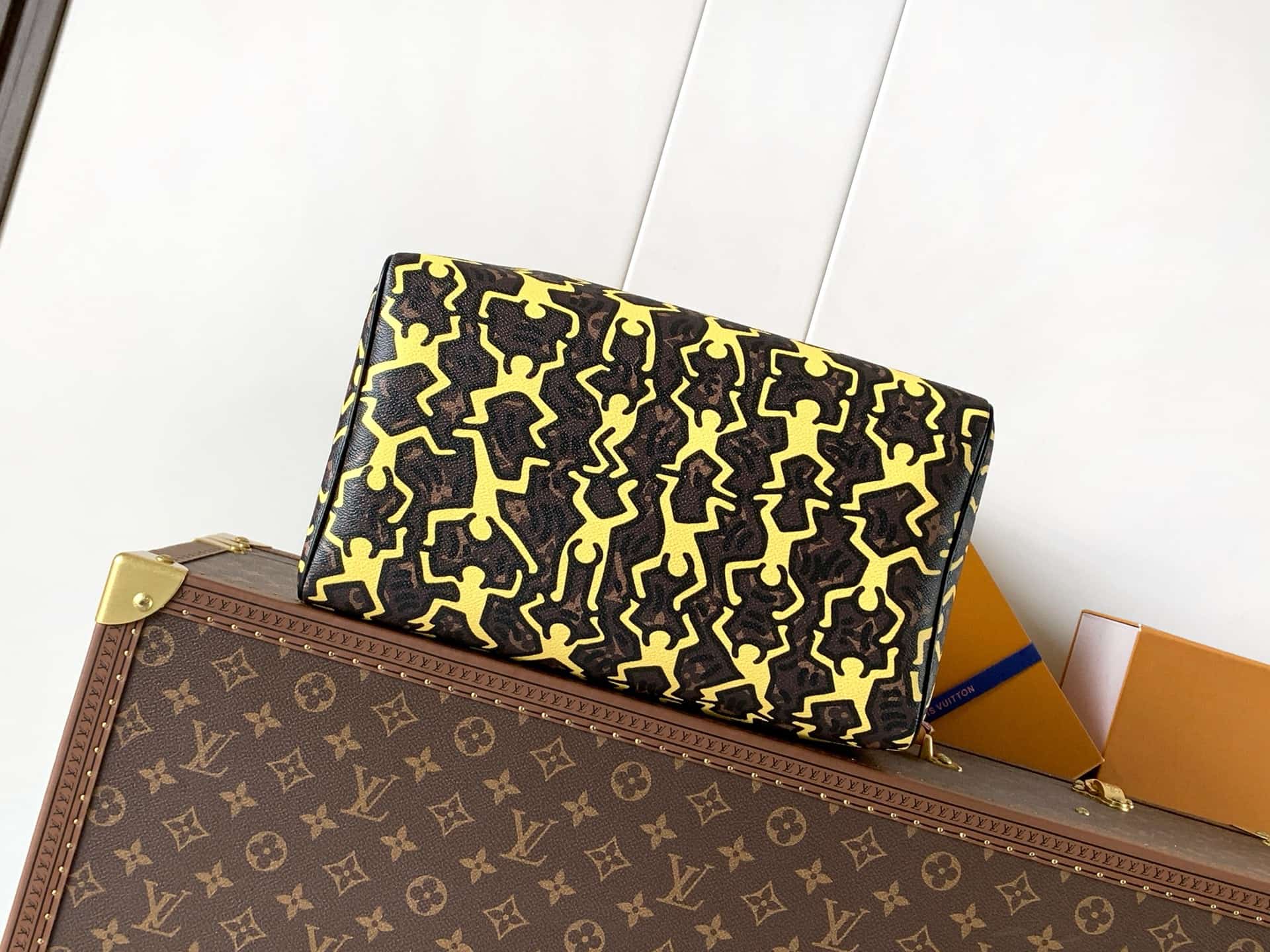 Louis Vuitton  Speedy Soft 30 Monogram Graffiti Art Canvas M15105 High