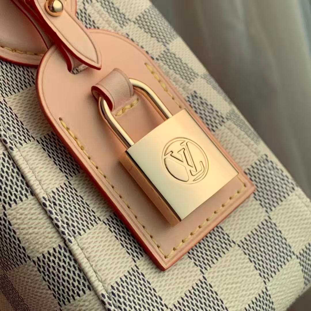 Louis Vuitton Slouchy PM Damier Azur Coated canvas N00116 High