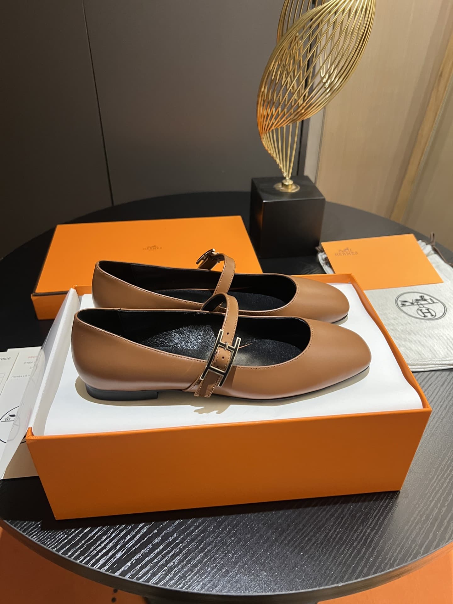 Hermes Jane ballet flat Shoes Women