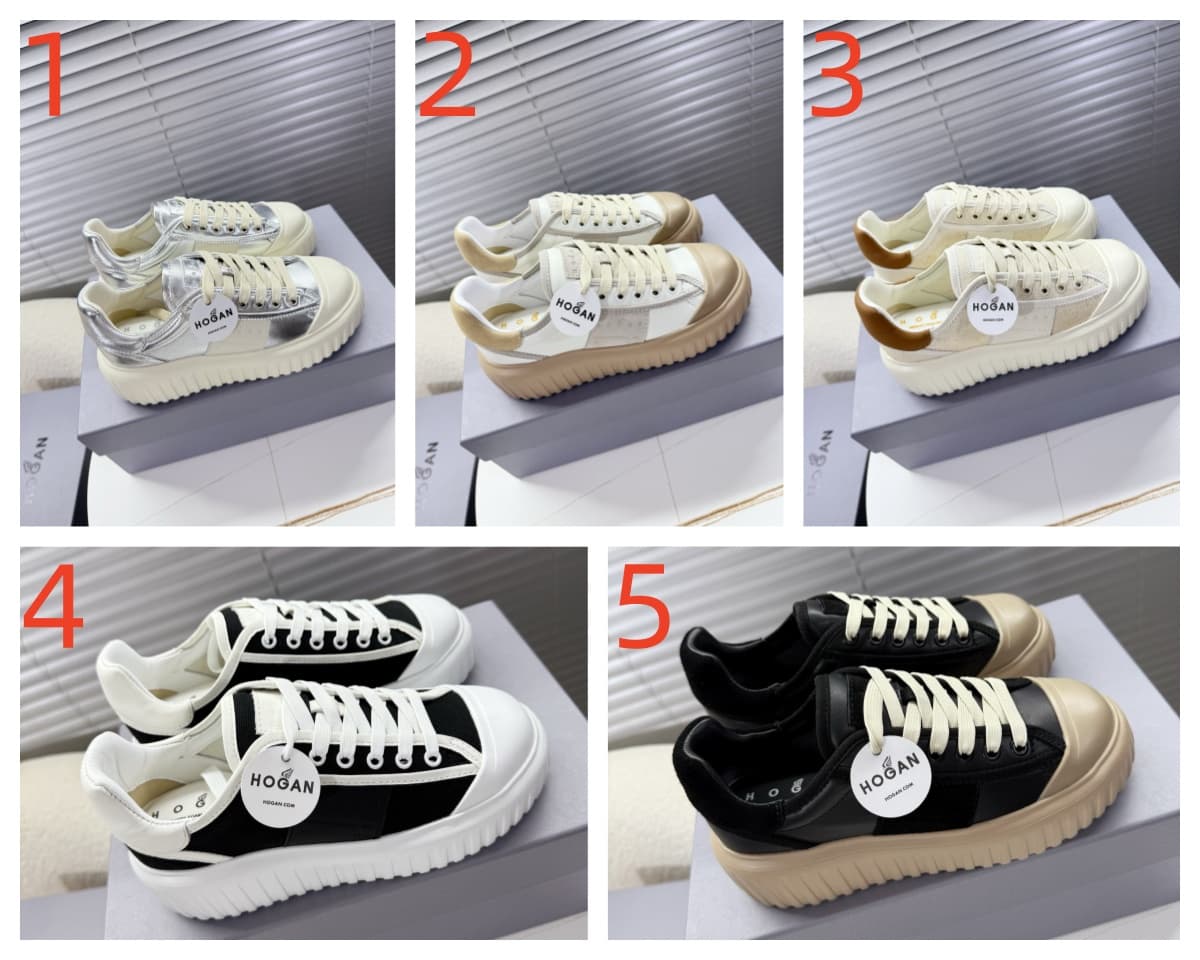 Hogan H-Stripes Sneakers Shoes Men Women