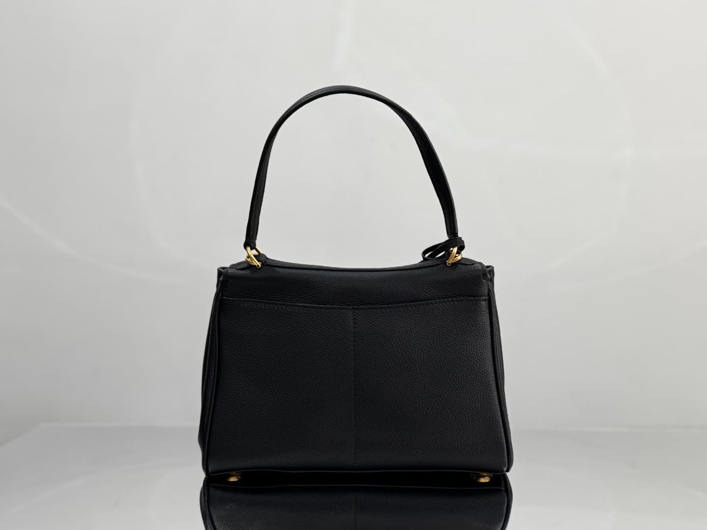 Balenciaga Rodeo Small Bag in Black Leather With Gold-Tone Metal TOP