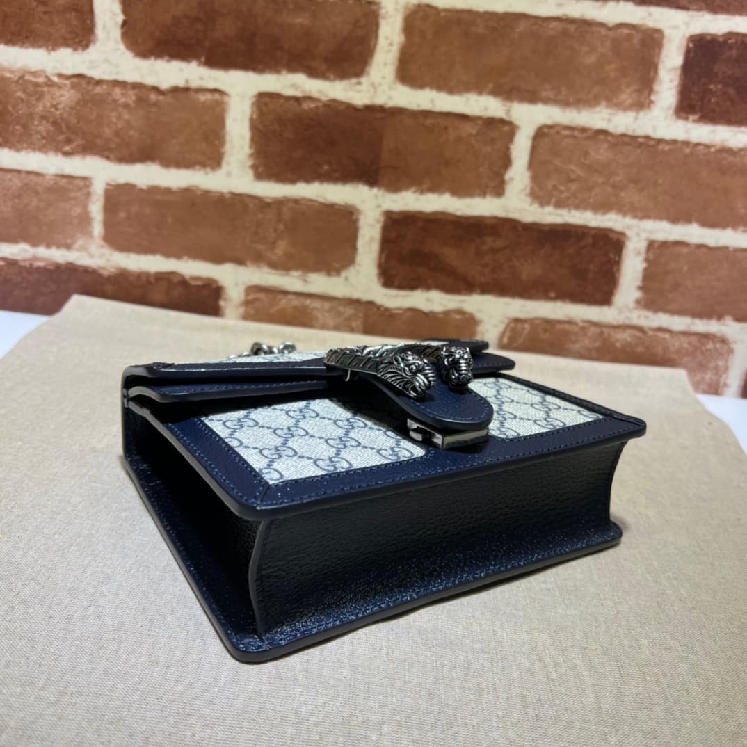 Dionysus GG Supreme mini Bag 421970 Black High